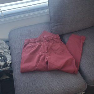 EUC Stretch High-Rise Pants 7/8th Length Sz 10